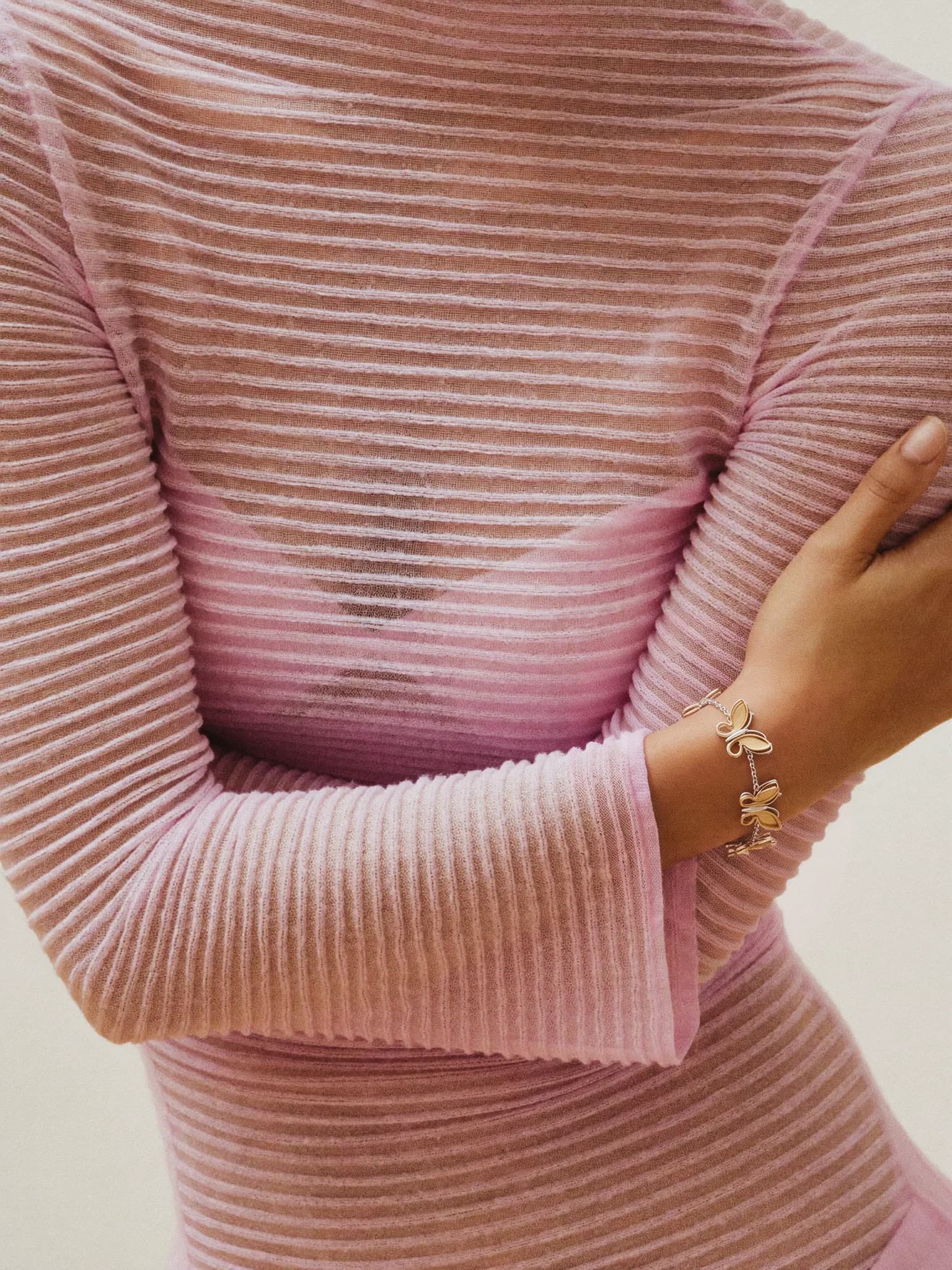 NOEME sleeve and bracelet editorial detail